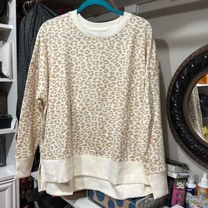 Animal Print Sweatshirt